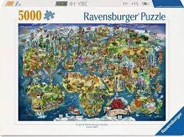 Ravensburger 5000pc World Map