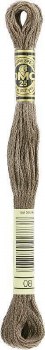 08 DMC Embroidery Floss - Dark Driftwood