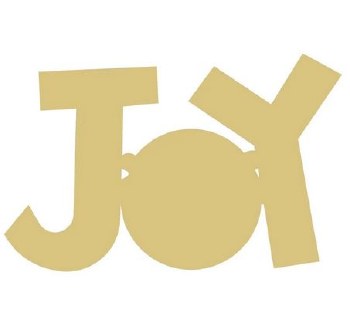 JOY MDF Cut Out, 12&quot;