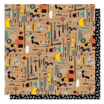 DIY Home Edition 12x12 Paper- Drill It