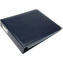 We R Memory Keepers Classic Leather D-Ring Album 12x12 Navy