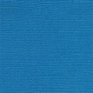 12x12 Blue Textured Cardstock- North Sea