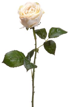 Rose Bud Large Spray, 22&quot;- Beige