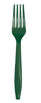 Hunter Green Forks - 24ct.