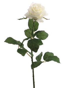 Confetti Large Rose Spray, 27.5&quot;- Cream