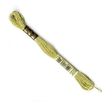 3013 DMC Embroidery Floss - Light Khaki Green