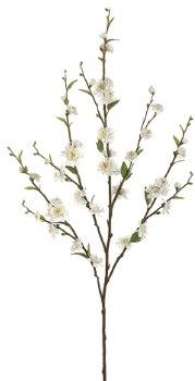 Cherry Blossom Spray, 39&quot;- White