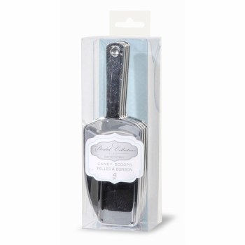 Candy Scoops with Rhinestone, 4pk