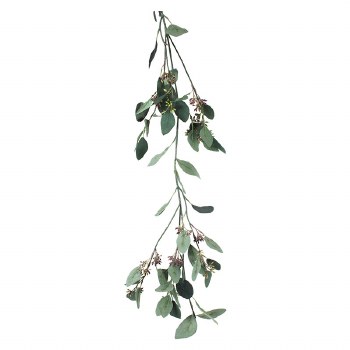 Eucalyptus Seed Garland, 6'- Green/Gray