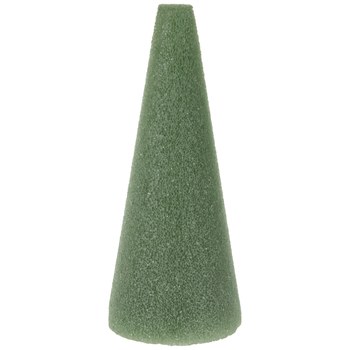 STYROFOAM CONE 9x4 WHITE