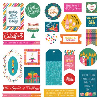 Add Another Candle Ephemera Die Cuts