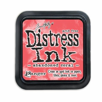 Tim Holtz Distress Ink- Abandoned Coral Ink Pad