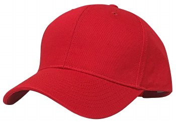 Adult Baseball Cap - Red