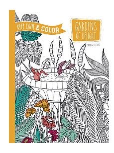 Adult Coloring Book - Gardens Of Delight