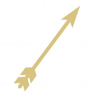 MDF Cut Out - Arrow #6, 12&quot;