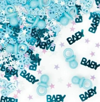 Baby Boy Confetti
