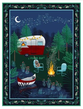 Beneath The Stars Fabric Panel