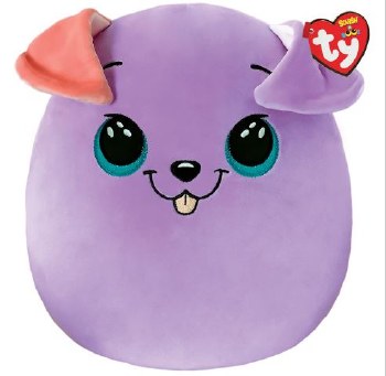 Squish-A-Boo, 14&quot; - Bitsy The Dog