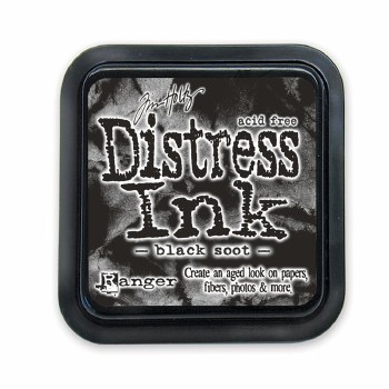 Tim Holtz Distress Ink- Black Soot Ink Pad