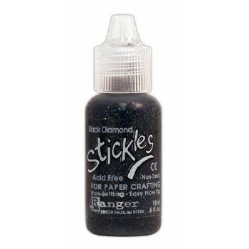 Ranger Stickles Glitter Glue- Black Diamond