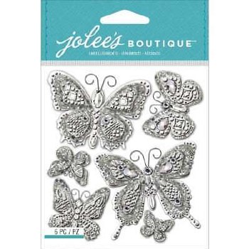 Jolee's Dimensional Stickers- Butterfly Bling