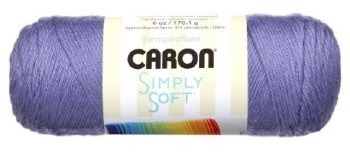 Caron Simply Soft Yarn - Lavender Blue