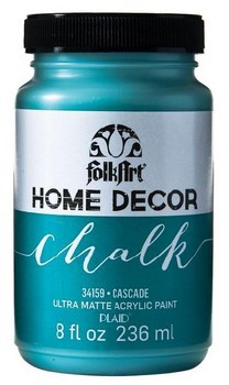 FolkArt Home Decor Chalk Paint 8 oz- Cascade