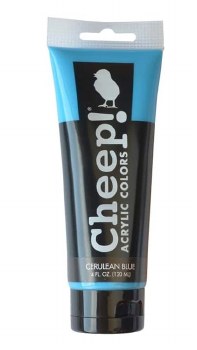 Cheep! Acrylic Paint, 4oz - Pearl White