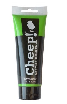 Cheep! Acrylic Paint, 4oz - Green Light