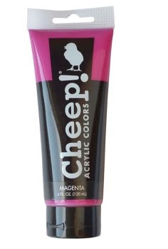 Cheep! Acrylic Paint, 4oz - Magenta