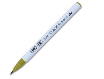Clean Color Real Brush Marker - Mid Green