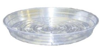 Clear Vinyl Saucer, 12&quot;
