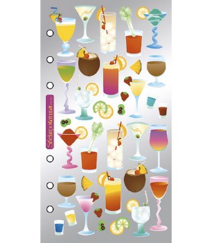 Sticko Stickers- Food &amp; Drink- Cocktails