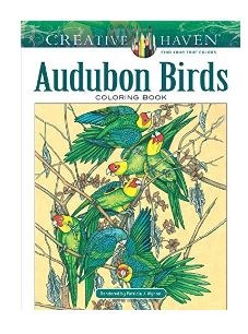 Adult Coloring Book - Audubon Birds