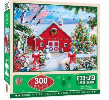 Country Christmas - 300 Piece Puzzle