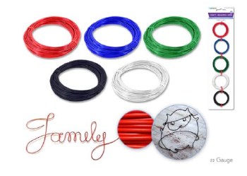 Craft Wire, 22 guage - Multi-Color