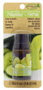 Soap Fragrance, .5oz- Cucumber Melon