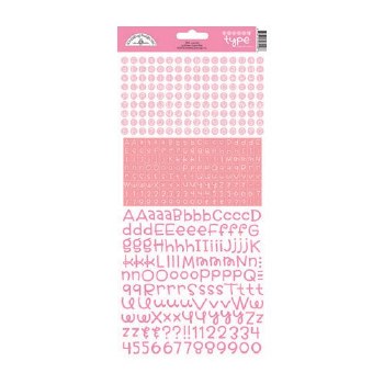 Teensy Type Alphabet Sticker- Cupcake