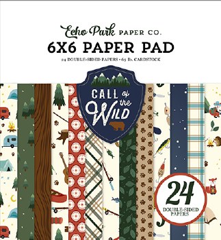 Call of the Wild 6x6 Paper Pad
