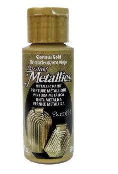Dazzling Metallics Acrylic Paint, 2oz - Glorious Gold