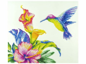 Diamond Facet Art Advanced Kit- Hummingbird