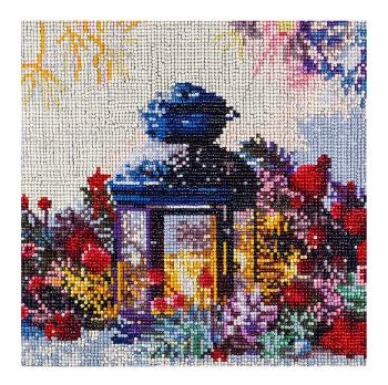 Diamond Facet Art Kit - Holiday Lantern