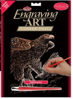 Engraving Art Foil Set- Copper Hawks