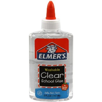 Elmer's Washable School Glue- Clear, 4 oz.