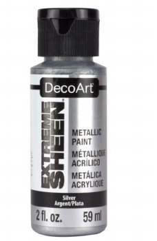 Extreme Sheen Metallic Paint, 2 oz - Silver