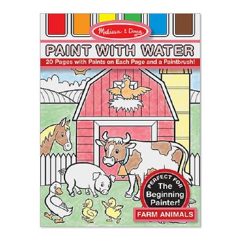 Melissa &amp; Doug Paint with Water- Farm Animals