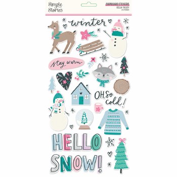 Feelin' Frosty Chipboard