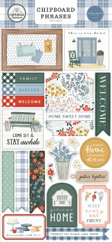 Farmhouse Summer Chipboard Phrases