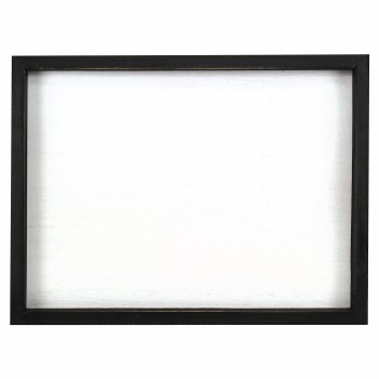 White Plaque w/ Slatboard Back, 11.75&quot;x15.75&quot;