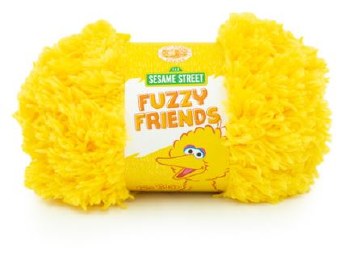 Fuzzy Friends Yarn - Big Bird Yellow
